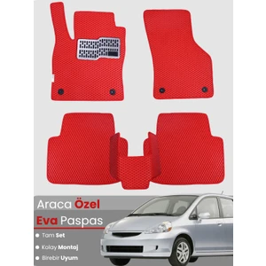 Honda Jazz Hatchback (2002-2008) Uyumlu Eva Paspas Tam Set–araca Özel,kolay Montaj
