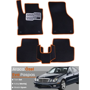 Mercedes Benz E Serisi W211 (2002-2009) Uyumlu Eva Paspas Tam Set – Araca Özel Tasarım