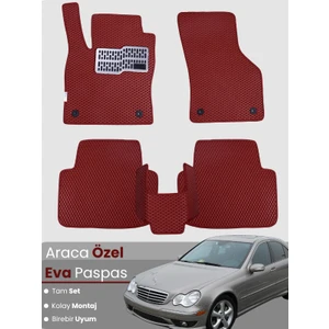 Mercedes Benz C Serisi W203 (2000-2007) Uyumlu Eva Paspas Tam Set – Araca Özel Tasarım