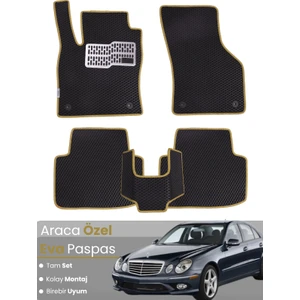 Mercedes Benz E Serisi W211 (2002-2009) Uyumlu Eva Paspas Tam Set – Araca Özel Tasarım