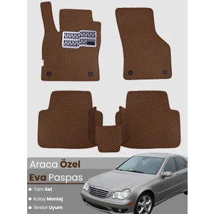 Mercedes Benz C Serisi W203 (2000-2007) Uyumlu Eva Paspas Tam Set – Araca Özel Tasarım