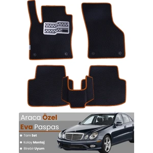 Mercedes Benz E Serisi W211 (2002-2009) Uyumlu Eva Paspas Tam Set – Araca Özel Tasarım