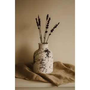 N-E Studio Modern Ribanalı Mini Vazolar | Pastel ve Canlı Renk Seçenekleri | Ev Dekorasyon Vazo