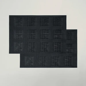 Area 2'li 45X30 cm Amerikan Servisi Siyah