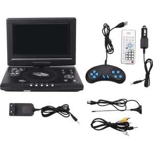 9.8 Inç Taşınabilir Ev Araba DVD Oynatıcı VCD CD CD Tv Oyuncusu USB Radyo Adaptör Desteği Fm Radyo Alma-Ab Fişi (Yurt Dışından)