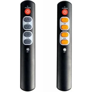 Uzaktan Kumanda Öğrenme Büyük Düğmeleri Yaşlılar Yaşlılar Universal Programlanabilir Tv Uzaktan Destekleri Tv Stb DVD Hıfı Ir Cihazları (Yurt Dışından)