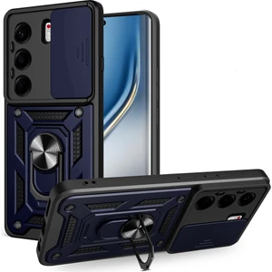 Tacno Camon 40 Pro 5G Kılıf Pars Yüzüklü Standlı Kamera Korumalı