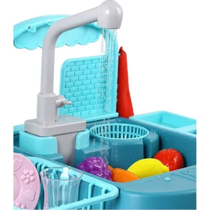 Pilli Mutfak Lavabosu Mavi 216-A