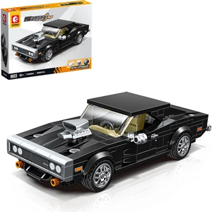 Sembo Block Exotic Cars Dodge Charger Rt Yapı Bloğu Seti 306 Parça