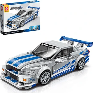 Sembo Block Nissan Skyline Gtr Yapı Bloğu Seti – 341 Parça