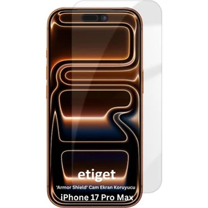 iPhone 17 Pro Max ''Armor Shield'' Cam Ekran Koruyucu – Çizilmez 9H Ultra Sert