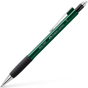 Grip 1345/47 Versatil Kalem, 0.7 mm, Koyu Yeşil, Ergonomik Tutuş, Yaylı Uç, Uzun Silgi