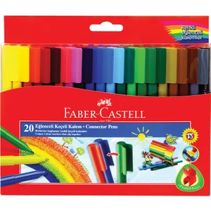 Eğlenceli Keçeli Kartlı, 20'li Set