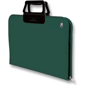 38x55 cm Koyu Yeşil Proje Çantası,Geniş İç Hacim, Ergonomik Taşıma Askılığı, PP Malzeme