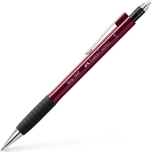 Grip 1347 Versatil Kalem, 0.7 mm, Bordo, Ergonomik Tutuş, Yaylı Uç, Uzun Silgi, Modern Tasarım