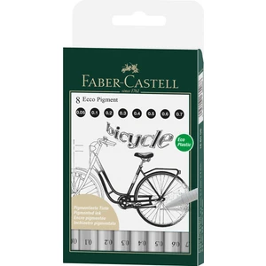 Ecco Pigment Set 8'li 0.05 0.1 0.2 0.3 0.4 0.5 0.6 07 Uç Ergonomik Tutuş Su Geçirmez Mürekkep