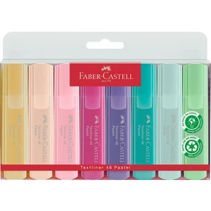 Pastel Renk Fosforlu Kalem 8'li Set, Su Bazlı, Ergonomik Tasarım