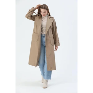 Cepli Kuşaklı Trençkot