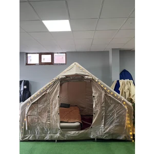 6 Kişilik Çift Kapılı Pencereli Şişme Çadır
