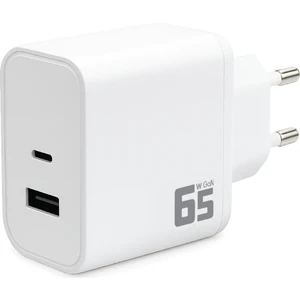 65W Gan Type C + USB A Girişli Şarj Adaptörü