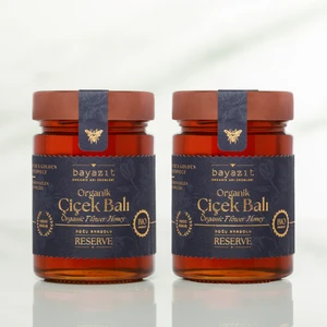 Organik Doğu Anadolu Çiçek Balı (Bingöl KARLIOVA)450 gr 2'li Set