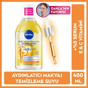 Makyaj Temizleme Suyu - Normal ve Hassas Ciltler için Besleyici Etki, C Vitamini ile Zenginleştirilmiştir, 400 ml