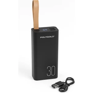 PG-PW230 | 30.000 Mah Powerbank | Hızlı Şarj | 2.1A Çıkış | Taşınabilir Şarj Cihazı