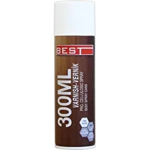 Selülozik Vernik Renksiz 300 ml Aşırı Parlak Koruma  Ahşap ve Metal Yüzey