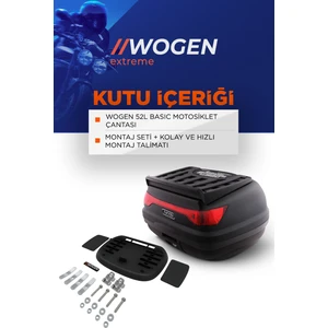 WG52 Arka Çanta 52 L Basic (Siyah)