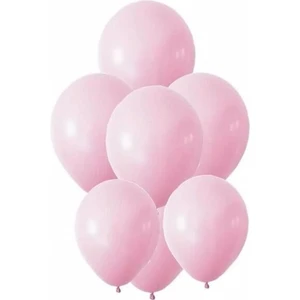 Makaron Pembe Balon 10 Adet