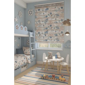 Zebraevim Gemici Desenli Zebra Perde