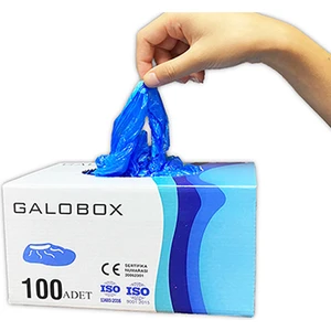 Kalın Galoş 100 Adet Kutulu 20 Mikron