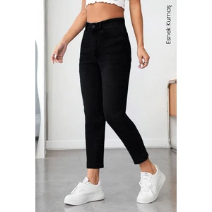 CEDY DENIM Kadın Yüksek Bel Soho Boyfriend Jean C599