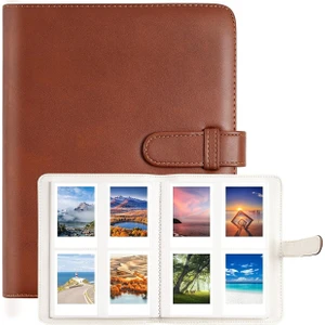 Instax Mini Serisi Uyumlu 256 Fotoğraf Kapasiteli Albüm (9x6 Cm'e Kadar Fotoğraflar Için)