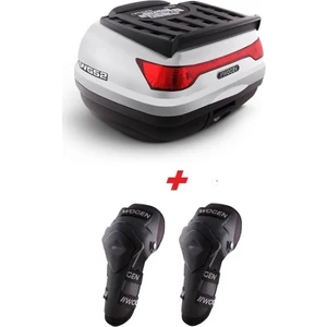 WG52 Arka Çanta 52 L Basic Beyaz + Karbon Dizlik