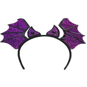 Halloween Mor Yarasa Taç