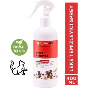 Kedi Leke Temizleyici Sprey Doğal İçeriklerle 400 ml Güçlü Temizlik Sağlar