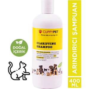 Cuppypet Kedi Arındırıcı Şampuan 400 ml