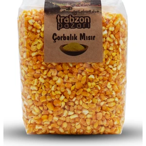 Trabzon Pazarı Ata Tohum Çorbalık Sarı Mısır Yarması 1 Kg