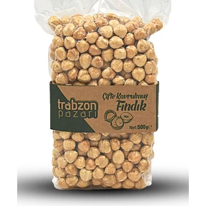 Trabzon Pazarı Çifte Kavrulmuş Fındık Içi 500 Gr