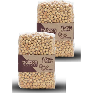 Trabzon Pazarı Çifte Kavrulmuş Pikola Fındık Içi 2x500 Gr