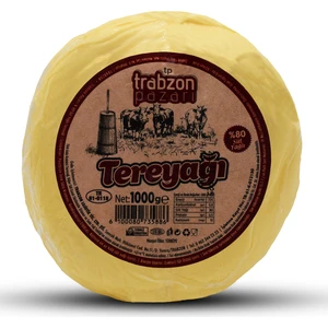 Trabzon Pazarı Az Tuzlu Trabzon Tereyağı 1 kg