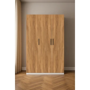 Modern 3 Kapaklı Gardırop