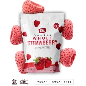 Dondurularak Kurutulmuş Çilek - Freeze Dry