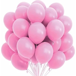 Metalik Pembe Balon Buketi 20 Li
