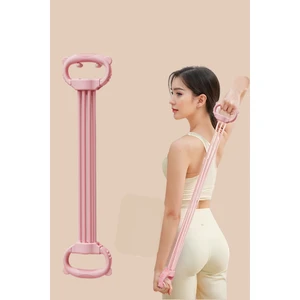 Pilates Yayı Ayarlanabilir 6 Kademe Direnç Squat Fitness Egzersiz Lastiği