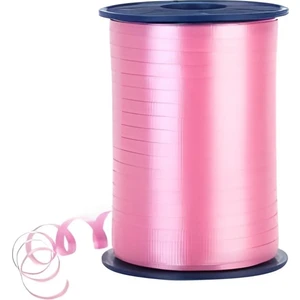 Pastel Açık Pembe Rafya Şerit 8 mm x 200 M