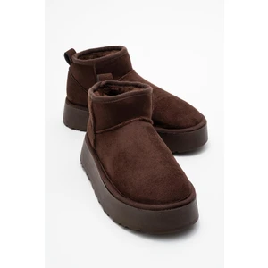 Yüksek Tabanlı Mini Bot Kahve