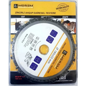 Zincirli Ahşap Dairesel Testere 180X22MM