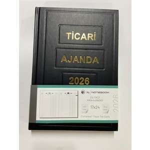 Ticari Ajanda 17*25